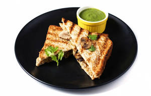 Grilled Mushroom Sandwich