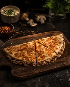 Creamy Shroom Quesadilla