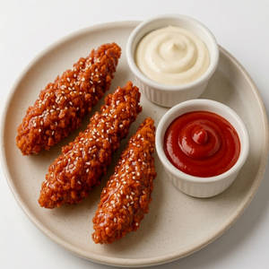 Spicy Korean Fried Strips 3 Pcs