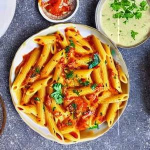 Cheese Tandoori Sauce Pasta