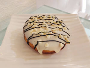 White chocolate filled