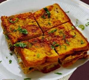 Chill bread omelette