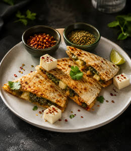Paneer Treat Quesadilla