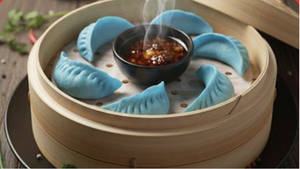 Mushroom Cheese Crytsal Dimsum