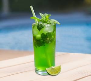 Mint lime soda