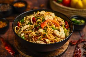 Chicken Chilli Garlic Noodles