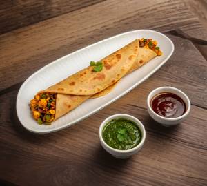 Paneer Bhurji Roll