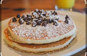 Chocolate Chips Pan Cake