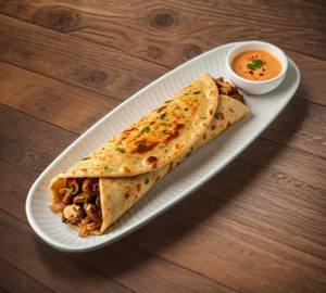 Mushroom Tandoori Roll