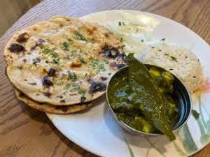 Palak Paneer + 2 Roti