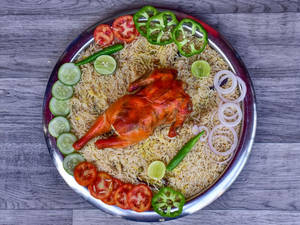 Yemeni Kuzhi Mandi Chicken