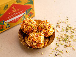 Double Dryfruit Laddu
