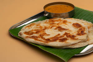 Parrota (2 Pc) With Non Veg Salna
