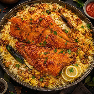Crispy Fish Mandi