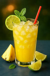 Pinapple  And Lemon Juice