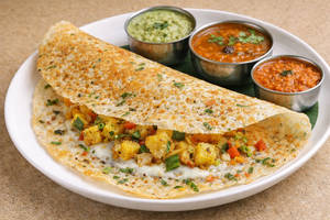 Rava onion masala dosai