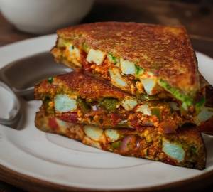 Tandoori panner sandwich