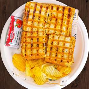 Mushroom & Corn Sandwich