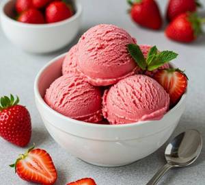 Strawberry Icecream Scoup