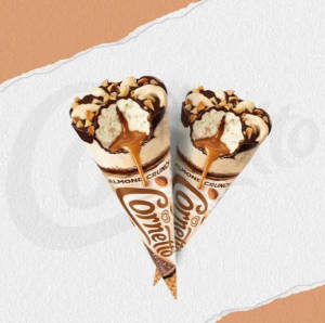 Cornetto Almond Crunch (105ml X 2 Pcs)
