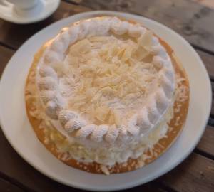 White forest cake