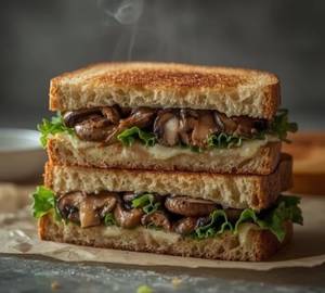 Mushroom sandwich