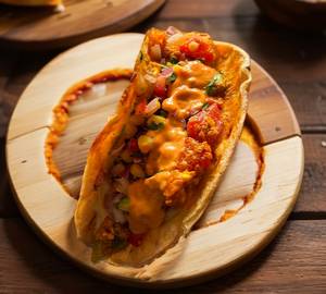 Stuffed paneer makhani tocos