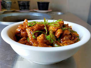 Chicken Oyster Chilli Dry