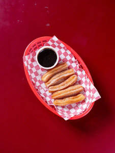 Churros + Chocolate Dip