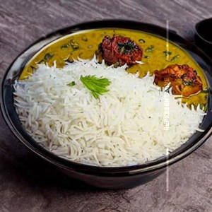 Half Steam Rice