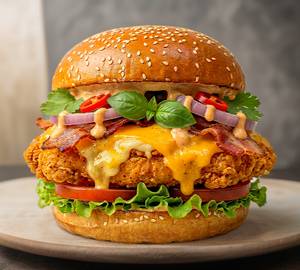 Chicken Cheese Burger