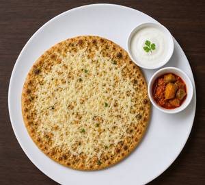 Aloo Cheese Paratha-1 with curd [160 Gms]