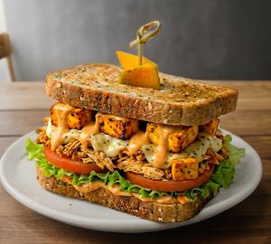 Chicken Cheese Paneer Sandwich