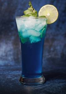 Blue diamond mojito