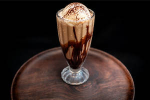 Cold Coffee With Ice Cream
