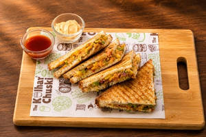 Corn Cheese Grill Sandwich