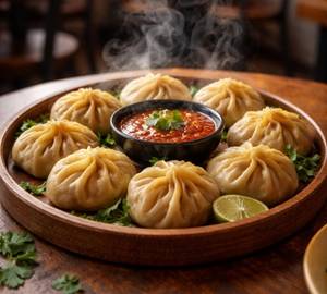 Corn And Cheese Momos [5 Pieces]