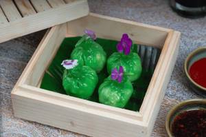 Truffle Edamame & Tofu Har Gow (4 Pcs)