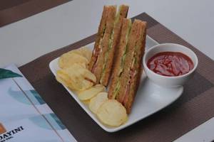 Toasted Tomato & Cottage Cheese Sandwich