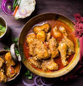 Murgir Lal Jhol [4+1 Pcs]