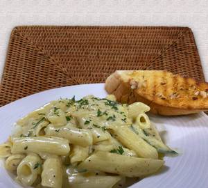 Spaghetti Alfredo Vegetable 