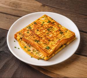 Bread Omelette With Double Egg