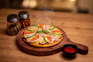 Vegetable Pizza (round, 8")