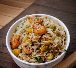 Prawns fried rice