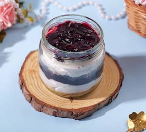 Blueberry Jar Cake
