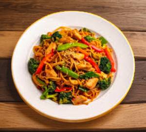 Chicken Fried Noodles Half