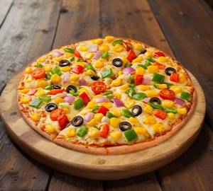Vegiie Cheesy Pizza-Medium