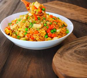 Schezwan veg fried rice