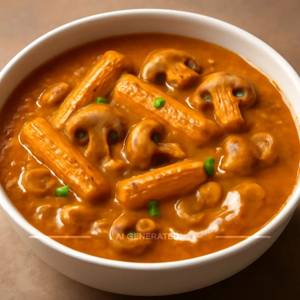 Baby Corn Mushroom Masala