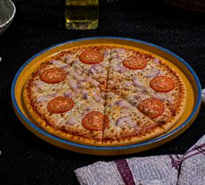 Tomato And Onion Pizza [7 Inches]